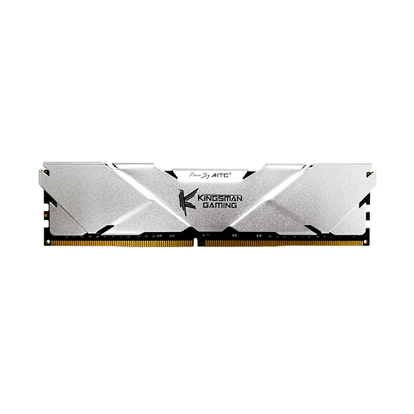 Kingsman Memória Desktop - 8GB DDR4 (3200Mhz, CL22, 1.2V, Gaming RAM) Hűtőbordás 1 Kingsman Memória Desktop - 8GB DDR4 (3200Mhz, CL22, 1.2V, Gaming RAM) Hűtőbordás