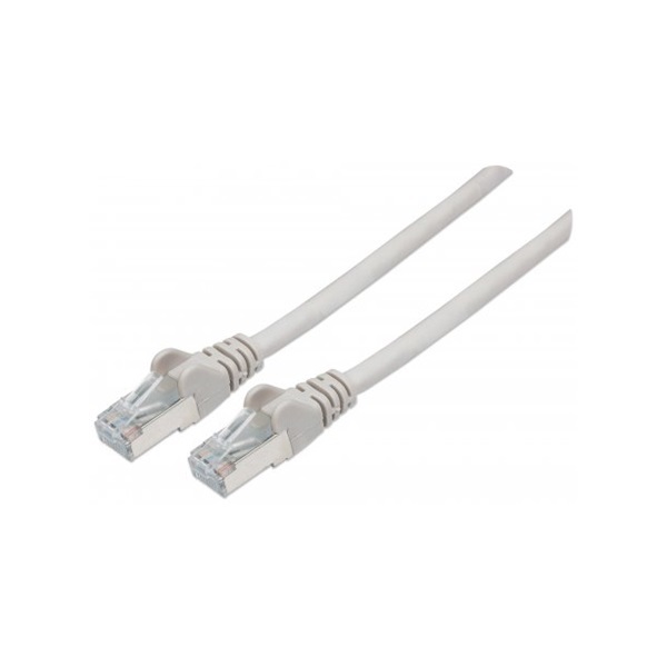 Manhattan Kábel - S/FTP Patch (RJ45 to RJ45, Cat6A 500Mhz, LSOH, 100% réz, 2m, 10Gbit, Szürke) 1 Manhattan Kábel - S/FTP Patch (RJ45 to RJ45, Cat6A 500Mhz, LSOH, 100% réz, 2m, 10Gbit, Szürke)