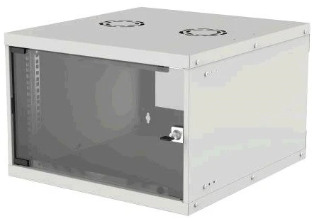 Manhattan Rackszekrény - 19" fali kivitel (6U, 353 (h) x 540 (w) x 560 (d) mm, IP20, Flatpack, Szürke)
