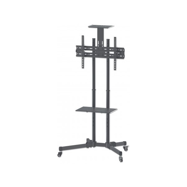 Manhattan gurulós TV állvány - 1db monitor részére, dönthető (max. VESA : 600 x 400)(37" - 70"-ig) 1 Manhattan gurulós TV állvány - 1db monitor részére, dönthető (max. VESA : 600 x 400)(37" - 70"-ig)