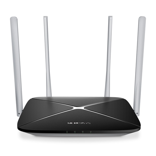 Mercusys Router WiFi AC1200 - AC12 (400Mbps 2,4GHz + 867Mbps 5GHz; 4port 100Mbps, WPA2) 1 Mercusys Router WiFi AC1200 - AC12 (400Mbps 2,4GHz + 867Mbps 5GHz; 4port 100Mbps, WPA2)