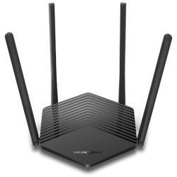 Mercusys Router WiFi AX1500 - MR60X (300Mbps 2,4GHz + 1201Mbps 5GHz; 3port 1Gbps, WPA3; MU-MIMO; OFDMA)