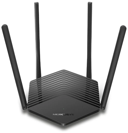 Mercusys Router WiFi AX1500 - MR60X (300Mbps 2,4GHz + 1201Mbps 5GHz; 3port 1Gbps, WPA3; MU-MIMO; OFDMA)