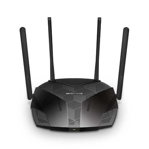 Mercusys Router WiFi AX3000 - MR80X (574Mbps 2,4GHz + 2402Mbps 5GHz; 4port 1Gbps, WPA3; MU-MIMO; OFDMA) 1 Mercusys Router WiFi AX3000 - MR80X (574Mbps 2,4GHz + 2402Mbps 5GHz; 4port 1Gbps, WPA3; MU-MIMO; OFDMA)