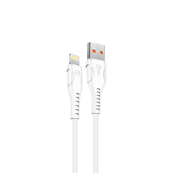 S-Link kábel - SL-X242 (3A, 12W, Gyorstöltés, Lightning, 100cm adat+töltőkábel, fehér) 1 S-Link kábel - SL-X242 (3A, 12W, Gyorstöltés, Lightning, 100cm adat+töltőkábel, fehér)