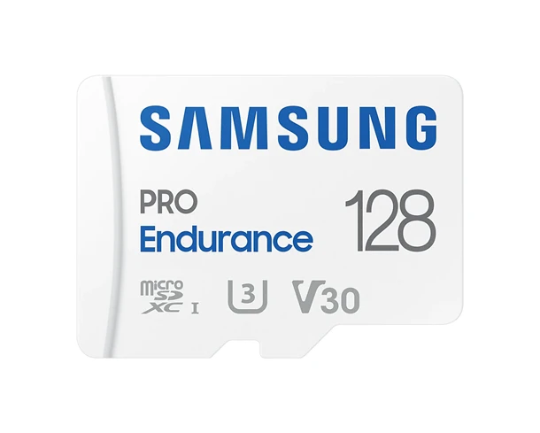 Samsung MicroSD kártya - 128GB MB-MJ128KA/EU (PRO Endurance, Class10, R100/W40, adapter, 128GB)