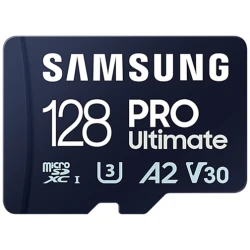 Samsung MicroSD kártya - 128GB MB-MY128SB/WW (PRO Ultimate kártyaolvasóval, Class10, R200/W130, 128GB)