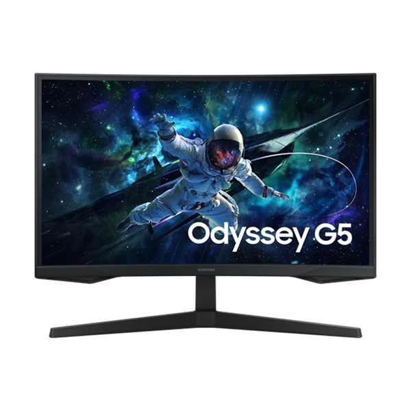 SAMSUNG Monitor 27" - S27CG552EU (VA, 2560x1440, 16:9, QHD, 165HZ, 300cd/m2, 1ms, Ívelt)