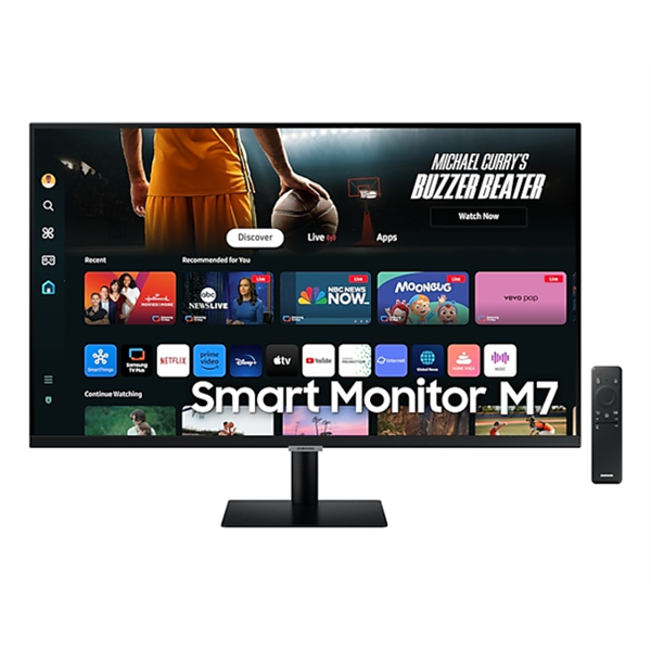 Samsung Monitor 32" - S32DM700UU (VA, 3840x2160, 16:9, UHD, 60HZ, 300cd/m2, 4ms, Smart)