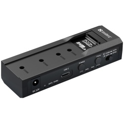 Sandberg M.2 SSD dokkoló - USB 3.2 Cloner and Dock for M2 + NVMe + SATA