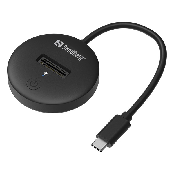 Sandberg M.2 SSD dokkoló - USB 3.2 Dock for M.2+NVMe SSD 1 Sandberg M.2 SSD dokkoló - USB 3.2 Dock for M.2+NVMe SSD