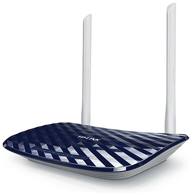 TP-Link Router WiFi AC750 - Archer C20 (300Mbps 2,4GHz + 433Mbps 5GHz; 4port 100Mbps; 1xUSB2.0; 3x3MIMO)