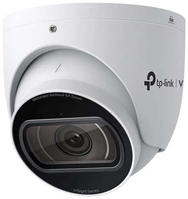 TP-Link IP turretkamera - InSight S445ZI (4MP, 2.7-13.5mm, IP67, IK10; H265+, IR60m, 12VDC/PoE, SD; mikr, hangsz; fém)