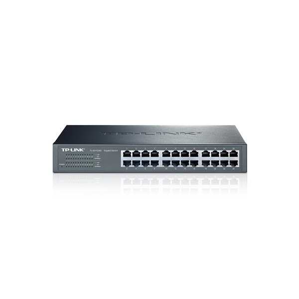 TP-Link Switch - TL-SG1024D (24 port, 1000Mbps; fém ház) 1 TP-Link Switch - TL-SG1024D (24 port, 1000Mbps; fém ház)