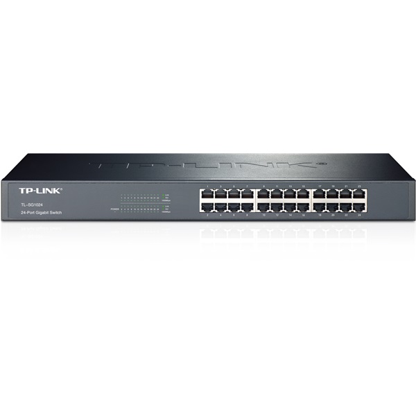 TP-Link Switch - TL-SG1024 (24 port, 1000Mbps; fém ház, rackbe szerelhető) 1 TP-Link Switch - TL-SG1024 (24 port, 1000Mbps; fém ház, rackbe szerelhető)