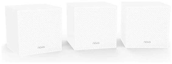 Tenda Mesh WiFi AC2100 - MW12 (3pack; 300Mbps 2,4GHz + 867Mbps 5GHz x2; 3port 1Gbps)