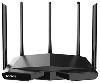 Tenda Router WiFi AX5700 - TX27 PRO (861Mbps 2,4GHz + 2402Mbps 5GHz + 2402Mbps 6GHz; ; 4port 1Gbps, 5x6dBi)