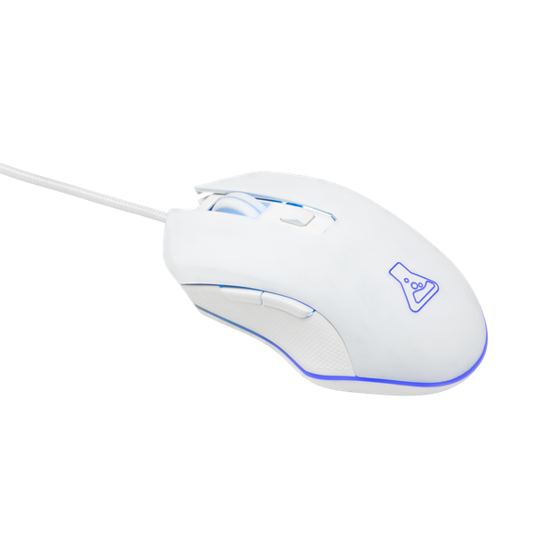 The G-Lab Gamer Egér - KULT HELIUM W (3200 DPI, 6 gomb, makro, 1,8m kábel, RGB LED, fehér) 1 The G-Lab Gamer Egér - KULT HELIUM W (3200 DPI, 6 gomb, makro, 1,8m kábel, RGB LED, fehér)