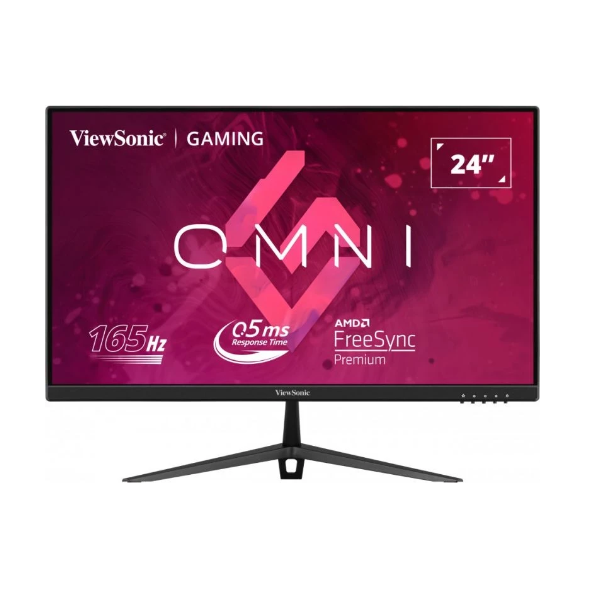 ViewSonic Gamer Monitor 24" - VX2428 (IPS, 16:9, 1920x1080, 180Hz, 0,5ms, 250cd/m2, 2xHDMI, DP, VESA, SPK)