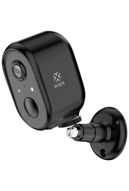 Woox IP wifi csempekamera - R4260 (2MP, 2,8mm, kültéri, IR8m, 5000mAh, microSD, mikrofon, hangszóró)
