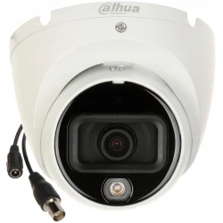 Dahua Analóg dómkamera - HAC-HDW1500TLM-IL-A (Duallight; 5MP, kültéri, 2,8mm, IR20m+LED20m ICR, IP67, DWDR, mikrofon)