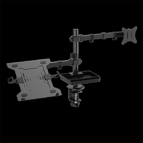 Advance Monitor/Notebook Asztali konzol - XTENDMOUNTS FLEX (17-32", Max.: 2x9kg, dönthető, forgatható, fekete) 1 Advance Monitor/Notebook Asztali konzol - XTENDMOUNTS FLEX (17-32", Max.: 2x9kg, dönthető, forgatható, fekete)