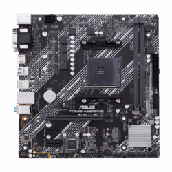 Asus Alaplap - AMD PRIME A520M-E/CSM AM4 (A520, 2xDDR4 4600MHz, 1xGBE LAN, 1xM.2, 4xSATA3, 6xUSB2.0, 7xUSB3.2)