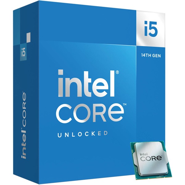 Intel Processzor - Core i5-14600KF (3500Mhz 24MBL3 Cache 10nm 125W skt1700 Raptor Lake) BOX No Cooler No VGA 1 Intel Processzor - Core i5-14600KF (3500Mhz 24MBL3 Cache 10nm 125W skt1700 Raptor Lake) BOX No Cooler No VGA