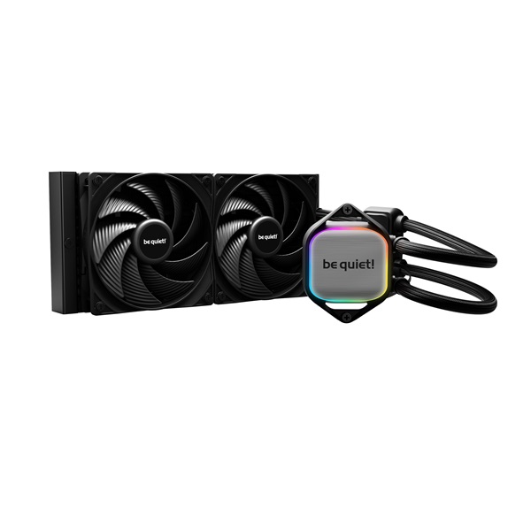 Be Quiet! CPU Water Cooler - PURE LOOP 2 240mm (2x120mm, csatlakozó: 3pin, cső hossza: 400mm) 1 Be Quiet! CPU Water Cooler - PURE LOOP 2 240mm (2x120mm, csatlakozó: 3pin, cső hossza: 400mm)