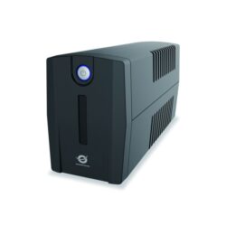 Conceptronic Szünetmentes 850VA - ZEUS02ES (2x Schuko, line-interaktív, RJ45 vonalvédelem, USB, fekete)