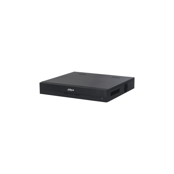 Dahua NVR Rögzítő - NVR5464-EI (64 csatorna, H265+, 384Mbps, HDMI+VGA, 3xUSB, 4x Sata, I/O, AI)