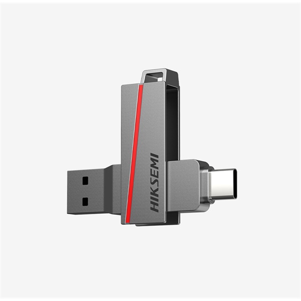 Hikvision HIKSEMI Pendrive - Dual Slim, 16GB, USB3.2 - Type-C, Ezüst 1 Hikvision HIKSEMI Pendrive - Dual Slim, 16GB, USB3.2 - Type-C, Ezüst