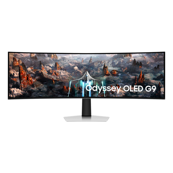Samsung monitor 49" - S49CG934SU (OLED, 5120x1440, 32:9, 240Hz, 250cd/m2, 0,03ms, Ívelt)