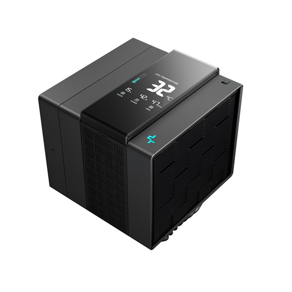 DeepCool CPU Cooler - ASSASSIN IV VC VISION (max. 20,5dB; 134,39 m3/h; 4pin, 7 db heatpipe, 1x12cm, 1x14cm, PWM, LED) 1 DeepCool CPU Cooler - ASSASSIN IV VC VISION (max. 20,5dB; 134,39 m3/h; 4pin, 7 db heatpipe, 1x12cm, 1x14cm, PWM, LED)