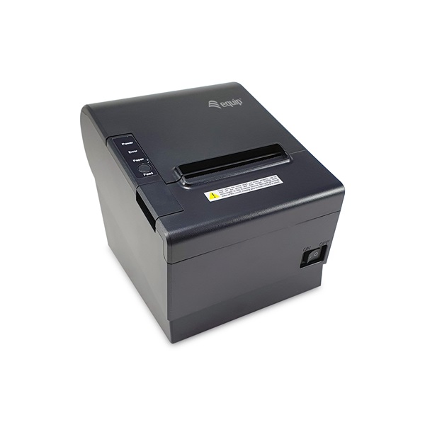 Equip Thermo blokknyomtató - 351002 (80mm, hőpapíros, auto-cutter, USB/pénztárfiók csatlakozó, fekete)