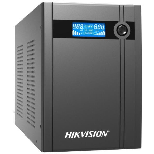 Hikvision Szünetmentes 2000VA - DS-UPS2000 (4 Schuko, line-interaktív, USB, LCD, fekete) 1 Hikvision Szünetmentes 2000VA - DS-UPS2000 (4 Schuko, line-interaktív, USB, LCD, fekete)