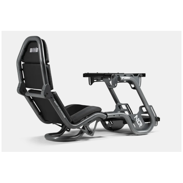 Next Level Racing Szimulátor cockpit - F-GT Pro Formula és GT Racing cockpit Grey Edition (Formula ülés; tartó konzolok)