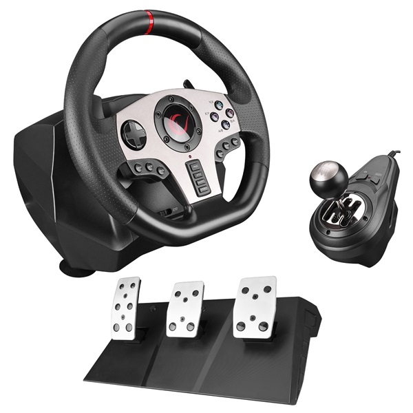 Rampage Gamer kormány - V902 (PS3/PS4/PC/XBOXONE/XBOX360 /SWITCH, 3 pedál+váltókar, vibrálás) 1 Rampage Gamer kormány - V902 (PS3/PS4/PC/XBOXONE/XBOX360 /SWITCH, 3 pedál+váltókar, vibrálás)