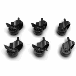Trak Racer Szimulátor kiegészítő - Caster Wheels, Brake & Mounting Brackets (TR8, TR8 Pro, RS6 and Alpine Racing TRX)