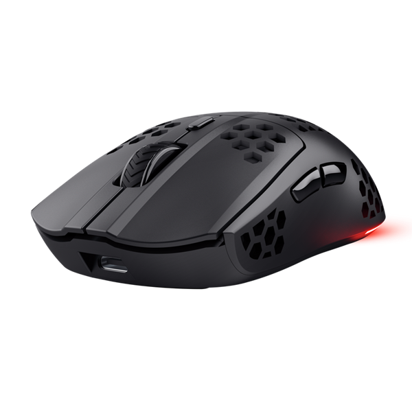 Trust Egér Gamer Vezeték nélküli - GXT929 Helox (Optikai érzékelő; 800-4800DPI; 6 gomb; LED; fekete) 1 Trust Egér Gamer Vezeték nélküli - GXT929 Helox (Optikai érzékelő; 800-4800DPI; 6 gomb; LED; fekete)