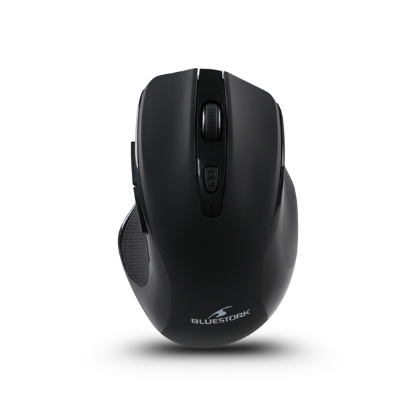 Bluestork Vezeték nélküli Egér - M-WL-OFF75-BLACK (Rechargeable, Bluetooth, 1600 DPI, 6 gomb, optikai, fekete) 1 Bluestork Vezeték nélküli Egér - M-WL-OFF75-BLACK (Rechargeable, Bluetooth, 1600 DPI, 6 gomb, optikai, fekete)