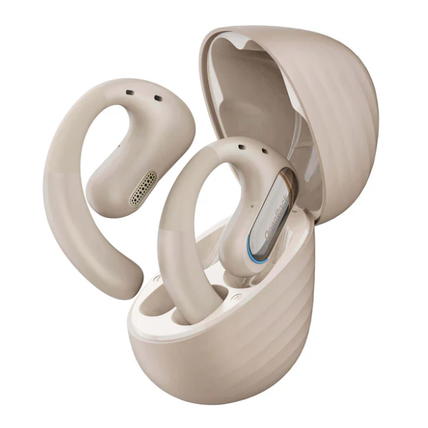 ONEODIO Sport Fejhallgató - OpenRock Pro Beige (premium, légvezetés, BT 5.2, bézs)