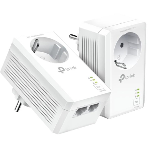 TP-Link Powerline adapter Kit - TL-PA7027P KIT (1Gbps adatátvitel; AV2 szabvány; 128-bit AES, QoS,Max 300m, 230V aljzat) 1 TP-Link Powerline adapter Kit - TL-PA7027P KIT (1Gbps adatátvitel; AV2 szabvány; 128-bit AES, QoS,Max 300m, 230V aljzat)