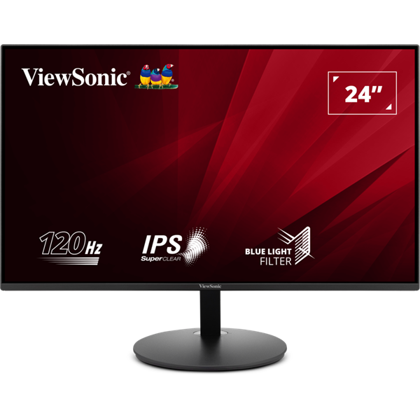 ViewSonic Monitor 23,8" - VA24E1-H (IPS, 16:9, 1920x1080, 120Hz, 1ms, 250cd/m2, D-sub, HDMI, VESA) 1 ViewSonic Monitor 23,8" - VA24E1-H (IPS, 16:9, 1920x1080, 120Hz, 1ms, 250cd/m2, D-sub, HDMI, VESA)