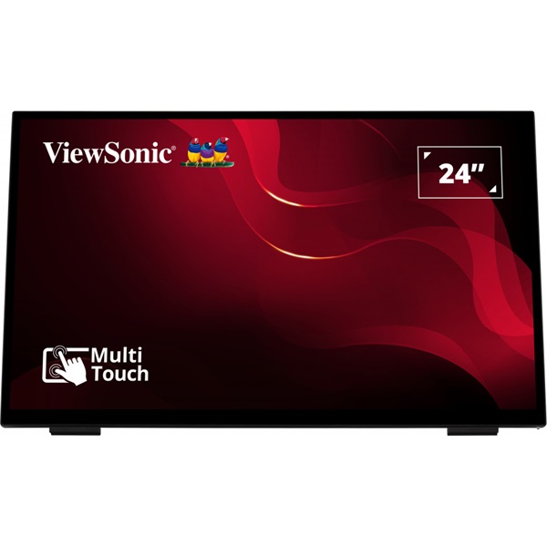 ViewSonic Portable Monitor 24" - TD2465 (VA, 1920x1080, 10 point Touch, 7ms, 250cd/m2, VGA, DP, HDMI, USB, SPK) 1 ViewSonic Portable Monitor 24" - TD2465 (VA, 1920x1080, 10 point Touch, 7ms, 250cd/m2, VGA, DP, HDMI, USB, SPK)