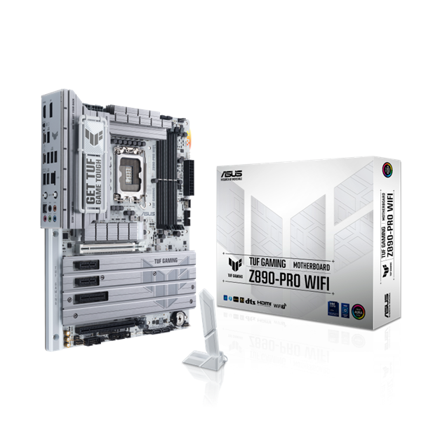 Asus Alaplap - Intel TUF GAMING Z890-PRO WIFI LGA1851 (Z890, ATX, 4xDDR5 9066+MHz, 4xSATA3, 4xM.2, HDMI+DP+2xTB) 1 Asus Alaplap - Intel TUF GAMING Z890-PRO WIFI LGA1851 (Z890, ATX, 4xDDR5 9066+MHz, 4xSATA3, 4xM.2, HDMI+DP+2xTB)
