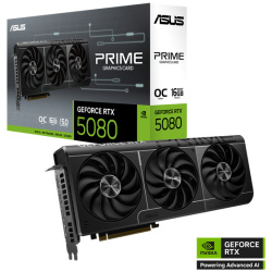 Asus Videokártya - nVidia PRIME-RTX5080-O16G (16384MB, GDDR7, 256bit, 1xHDMI, 3xDP)