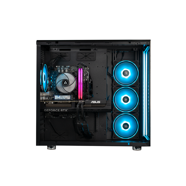 SHARK GAMING PC - Shark RGBeast R503 (R5-5500, RTX 5060 8G , 1TB NVMe , 16GB RGB  , air cooler, Windows 11 home, 650W)