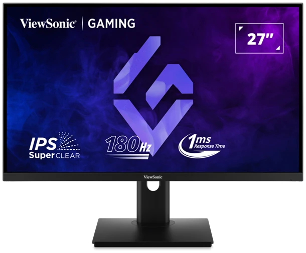 ViewSonic Monitor 27" - XG27G1 (IPS, 180Hz, 16:9, 1920x1080, 1ms, 300cd/m2, DP, HDMI, VESA, mag.áll forg)