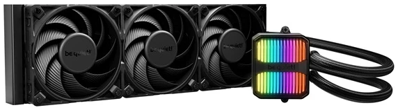 Be Quiet! CPU Water Cooler - SILENT LOOP 3 360mm Black (3x120mm, csatlakozó: 3pin, cső hossza: 400mm, fekete) 1 Be Quiet! CPU Water Cooler - SILENT LOOP 3 360mm Black (3x120mm, csatlakozó: 3pin, cső hossza: 400mm, fekete)